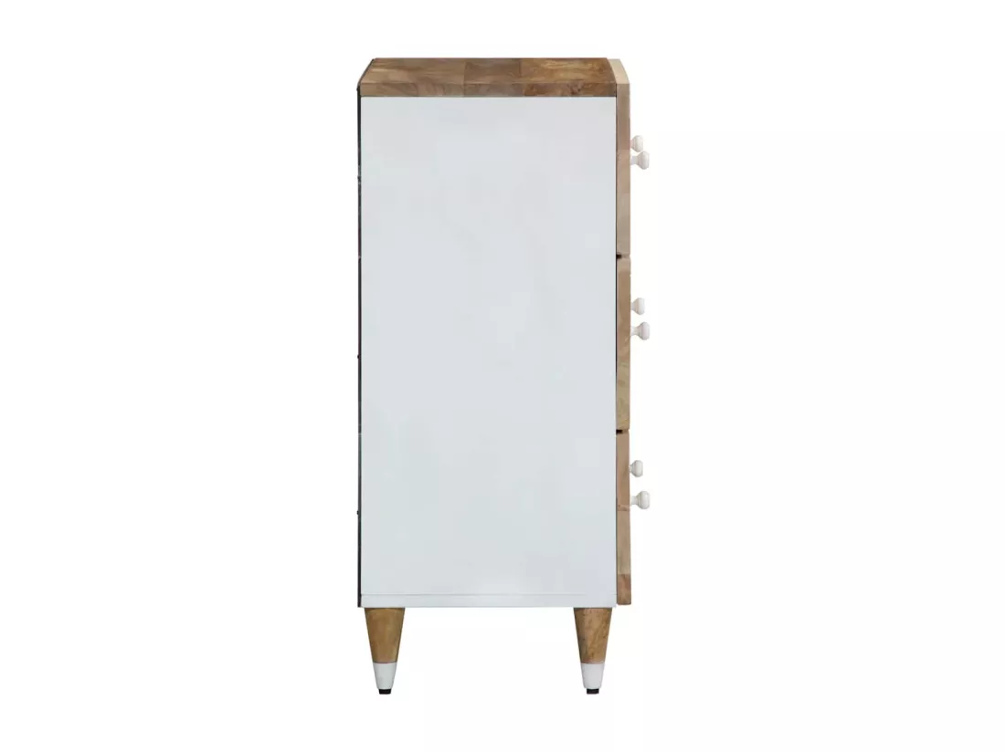 Buffet 60x33,5x75 cm bois de manguier massif