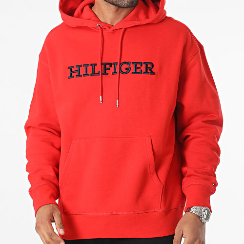 Sweat Capuche Mono Embro 3062 Rouge
