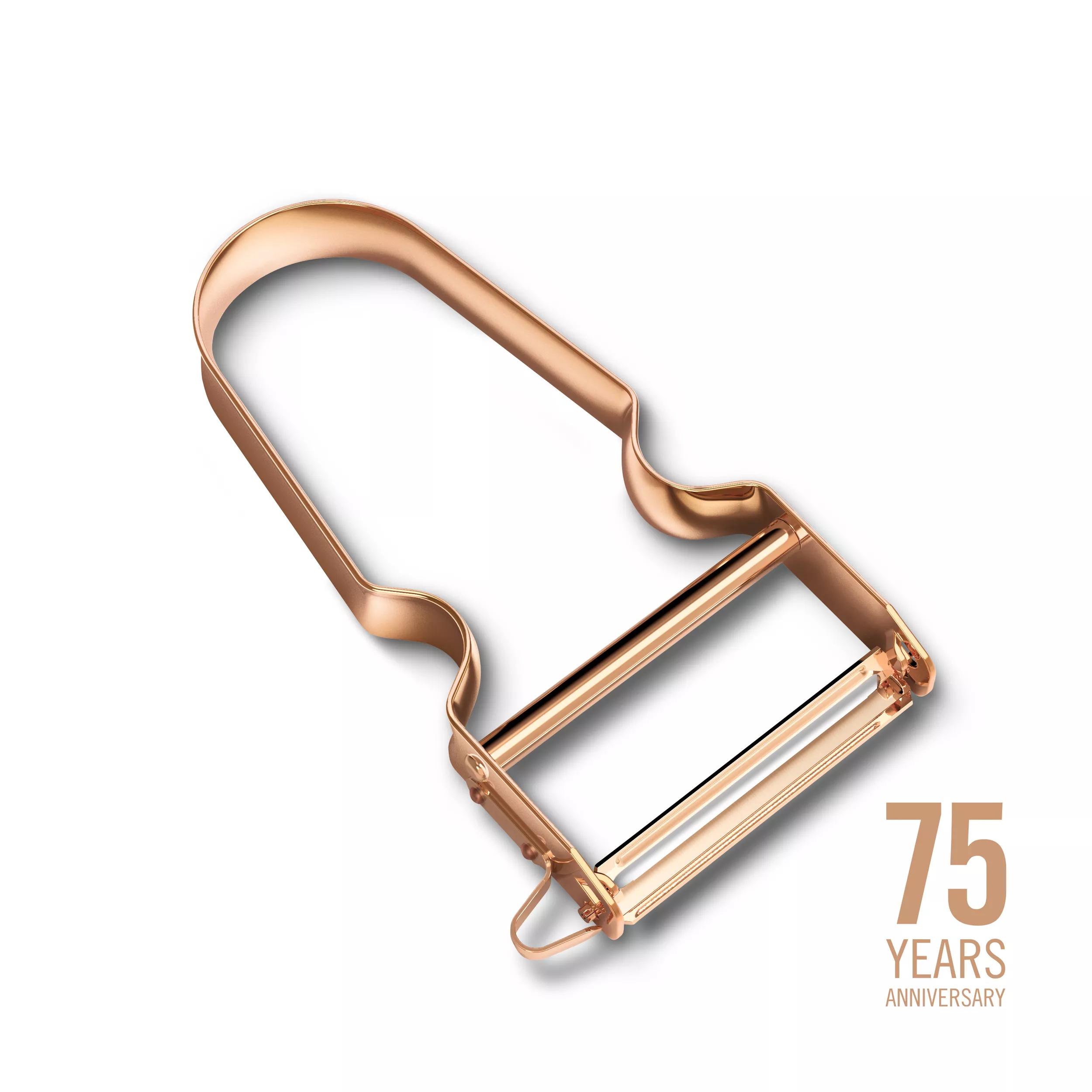 REX Sparschäler 75 Jahre Special Edition 2022-Rosé-Gold