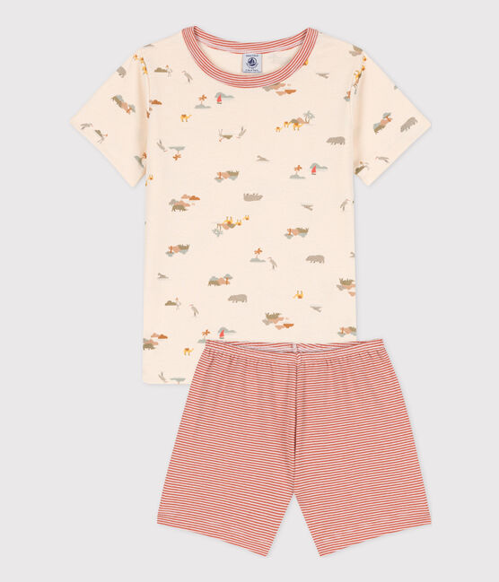 Pyjacourt animaux en coton enfant