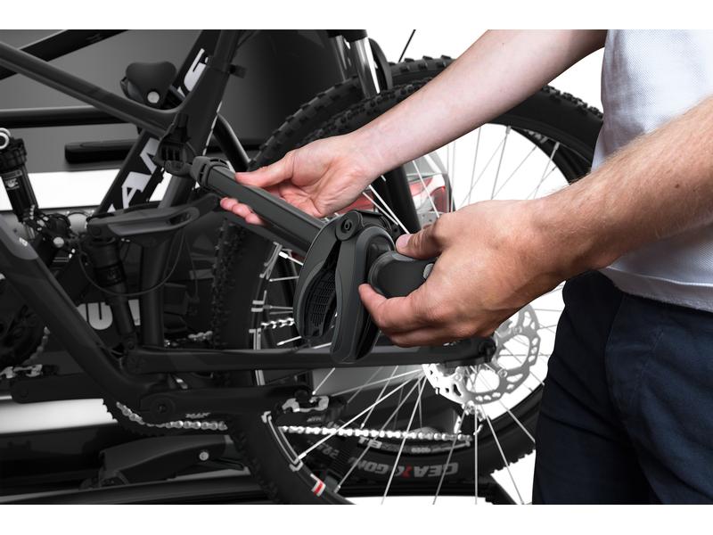 Thule Anhängerkupplungsträger Velospace XT, Bikes 2, 13 Pin Fahrradträger für Fahrräder jeder Art