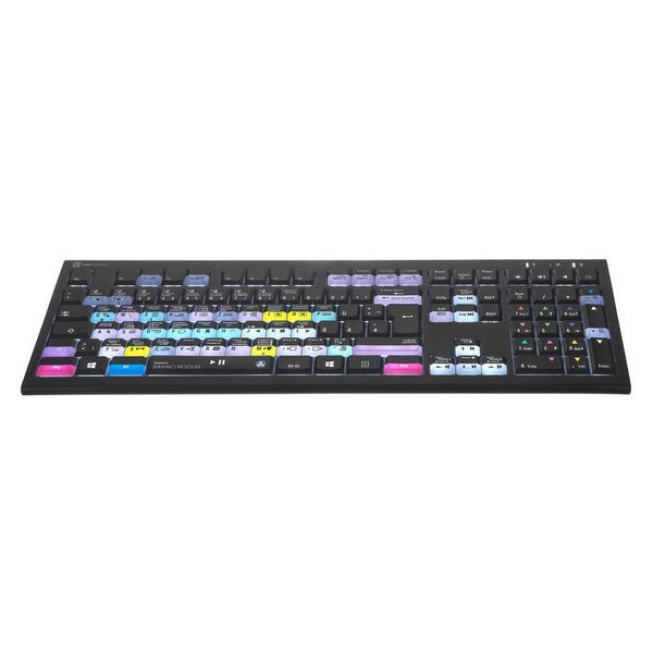 Logickeyboard Astra 2 Davinci Resolve PC DE