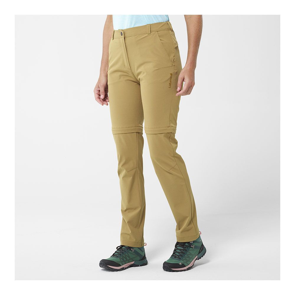 Lafuma ACTIVE ZIP-OFF - Pantalon convertible Femme gold umber