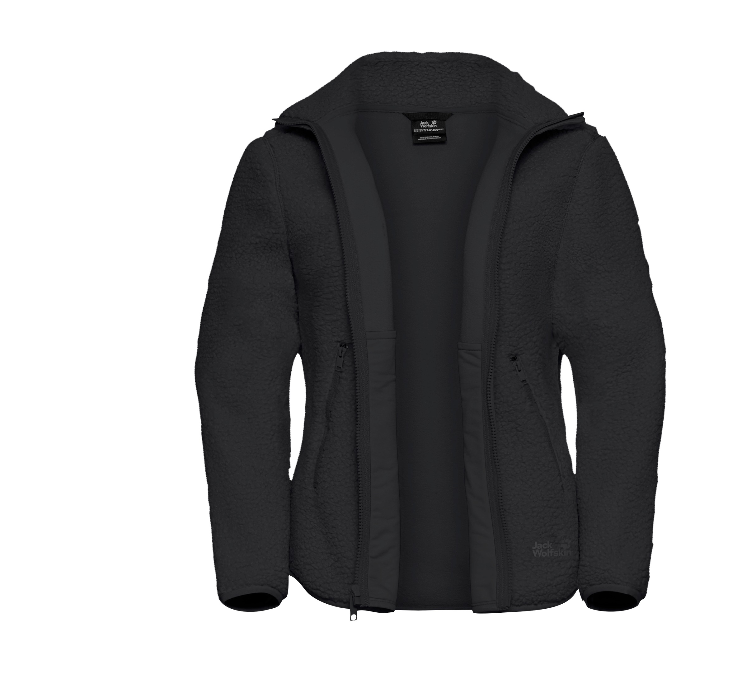 Jack Wolfskin Fleecejacke »HIGH CURL JKT W« Wärmend, windabweisend, Übergangsjacke
