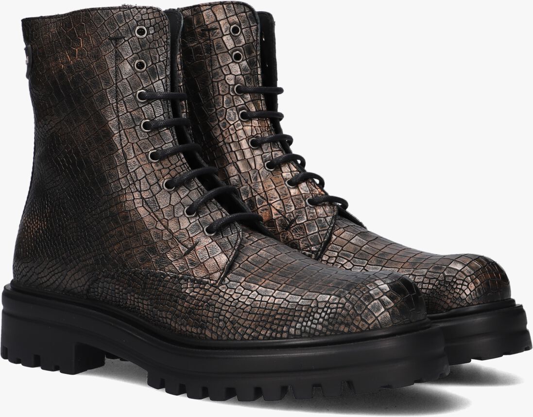 FLORIS VAN BOMMEL bronzen floris van bommel veterboots sfw-50125