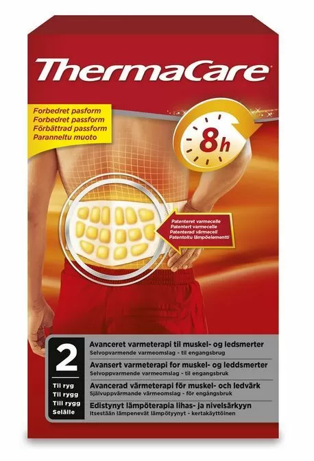 ThermaCare ryg - 2 stk