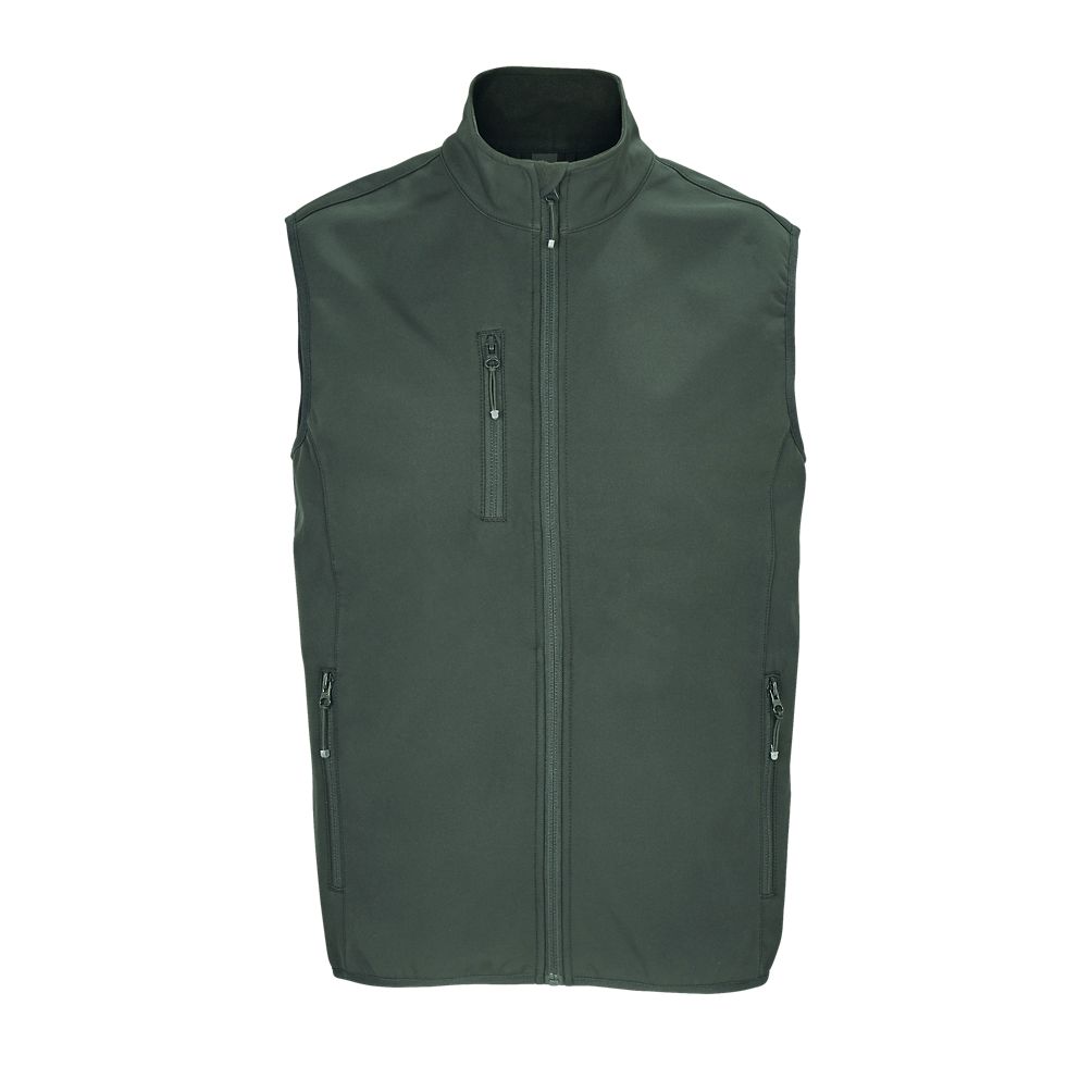 SOL'S 03825 - Falcon Bw Men Veste Homme Zippée Softshell Sans Manche
