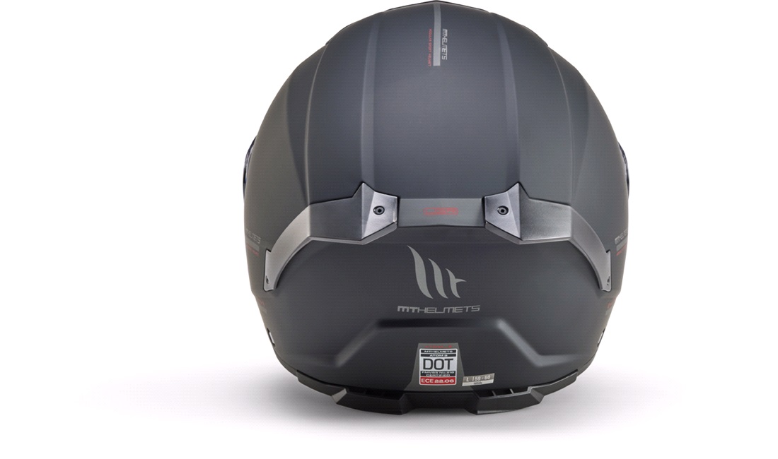 Styrthjelm flip-up MT Atom 2 SV matsort str. S