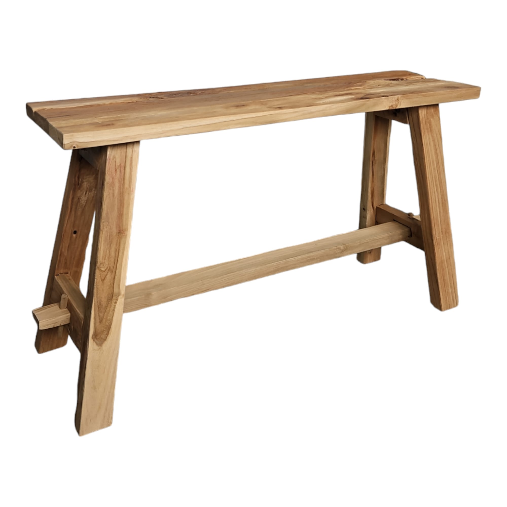 Teakhouten Krukje 80cm - Naturel