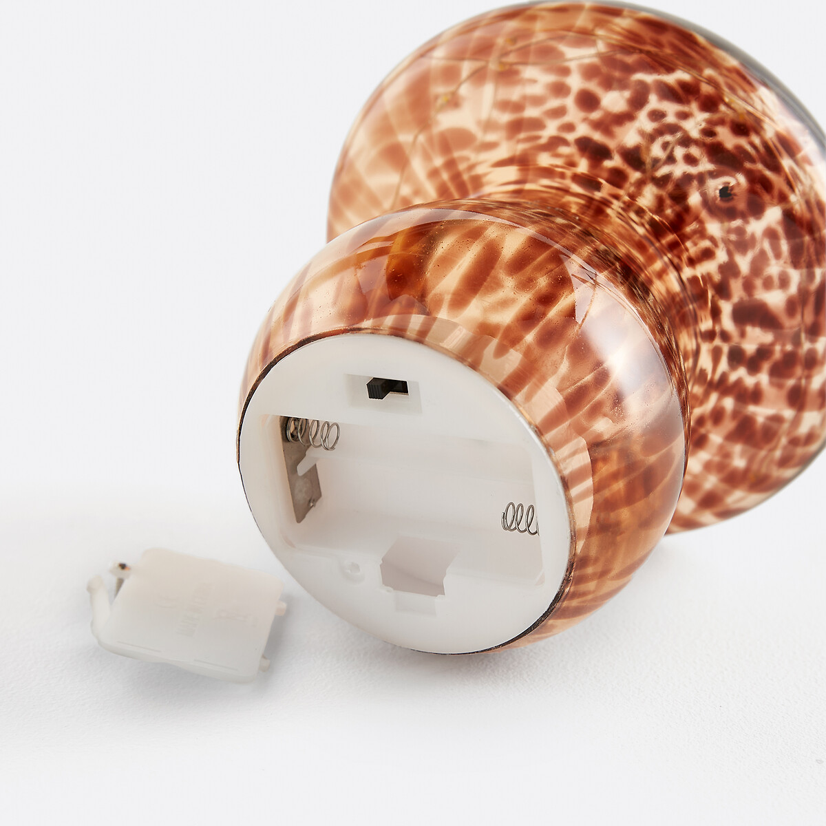 LA REDOUTE INTERIEURS<br>Luminária LED decorativa em vidro em formato de cogumelo Onoki