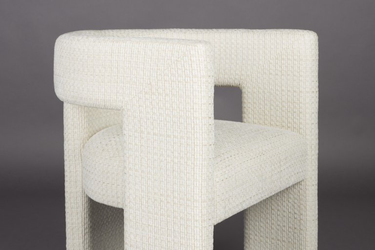 Dutchbone Medina stoel beige_1