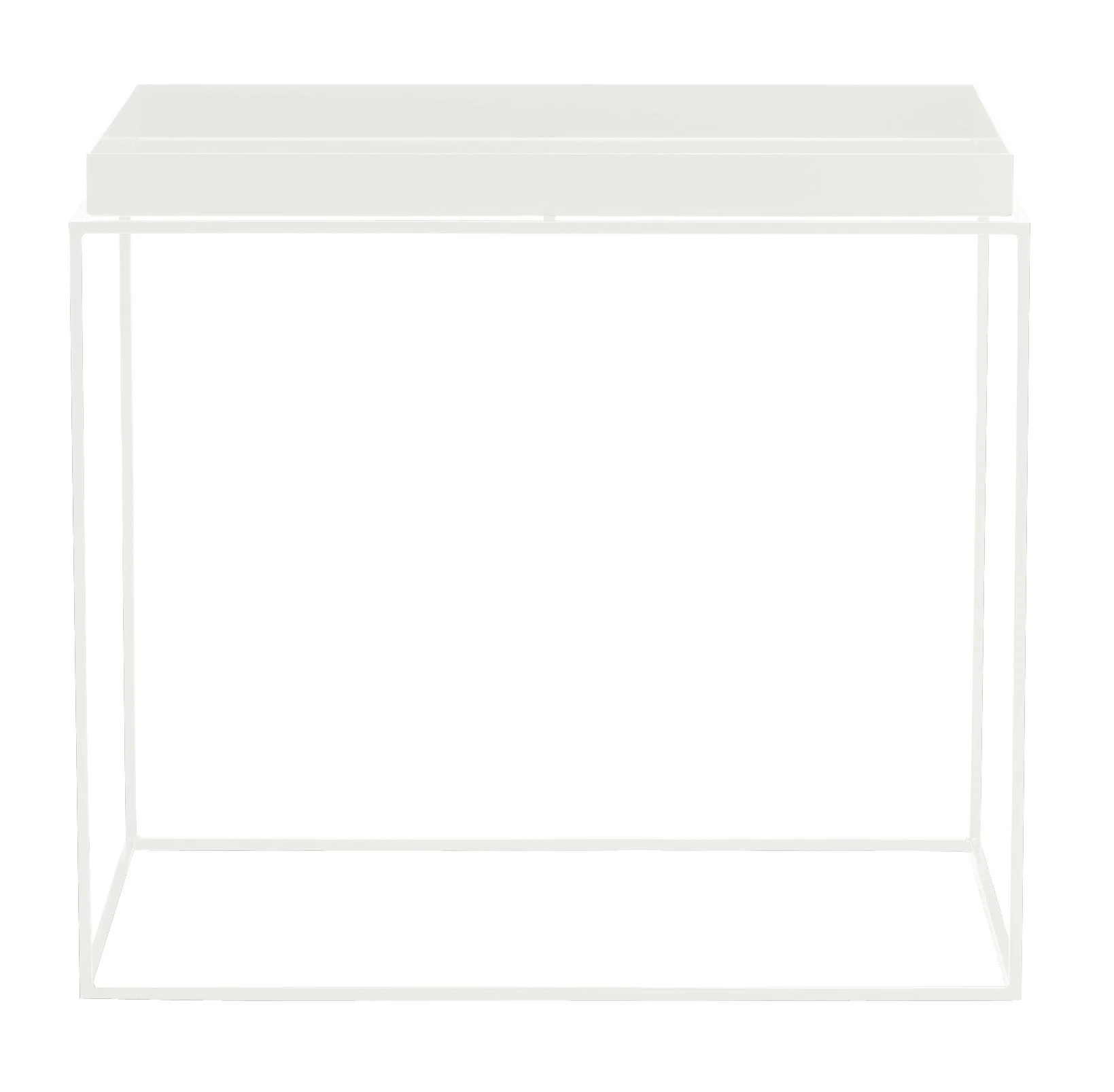 TRAY - Table basse métal | Blanc