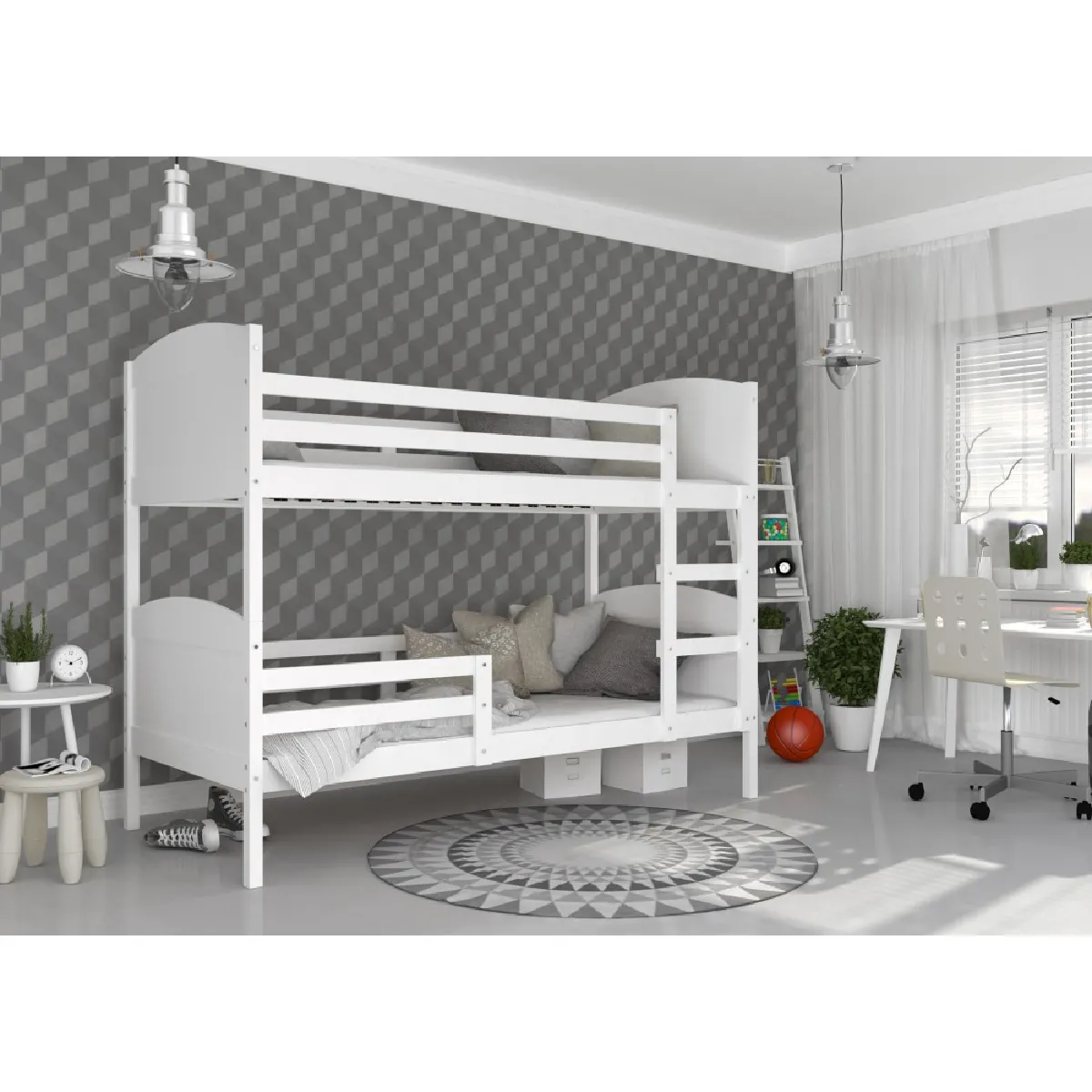 Kids Literie Mati 90x190 - Blanc