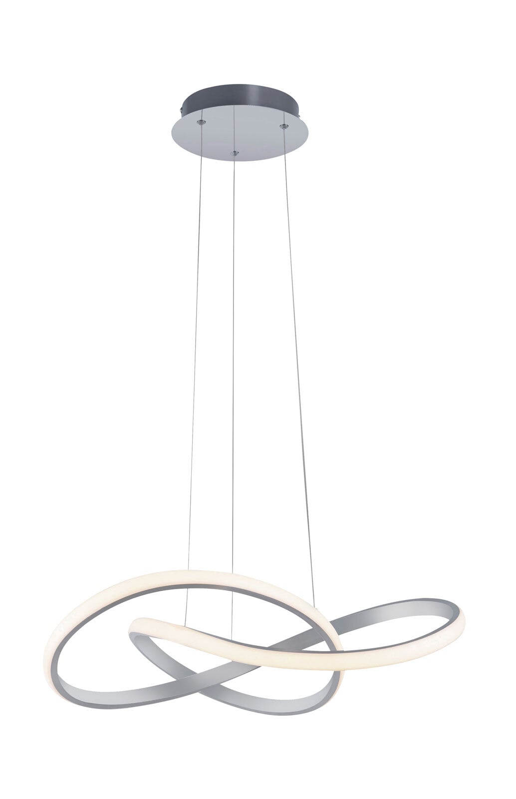 LED-Pendelleuchte Maria 57x120 cm schwarz