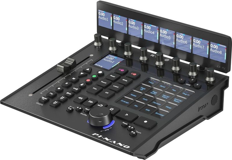 USB MIDI-Controller - Zwart - Met gemotoriseerde fader en touchdisplay