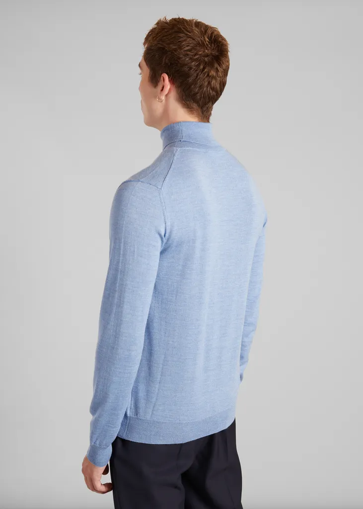 Pull col roulé en laine mérinos L'Exception Paris