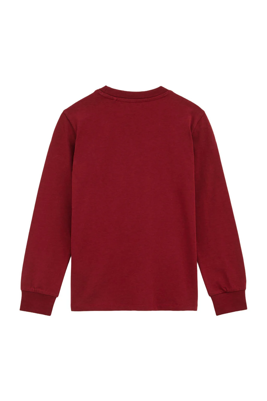 WE Fashion Blue Ridge longsleeve donkerrood