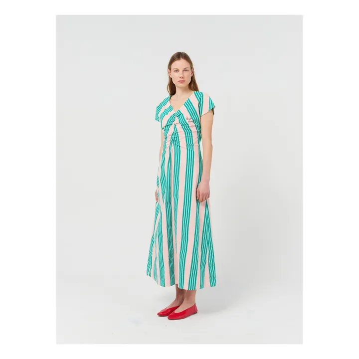 Bobo Choses Robe Rayures x Smallable | Rose pâle