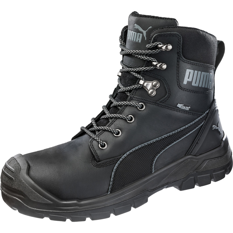 Puma Conquest veiligheidsschoenen met rits S3 high HRO SRC 41* zwart