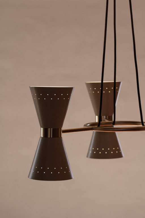 Audo Copenhagen Collector 3 kroonluchter Ø61 crème