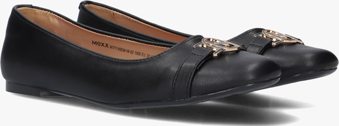 MEXX zwarte mexx ballerina's naira