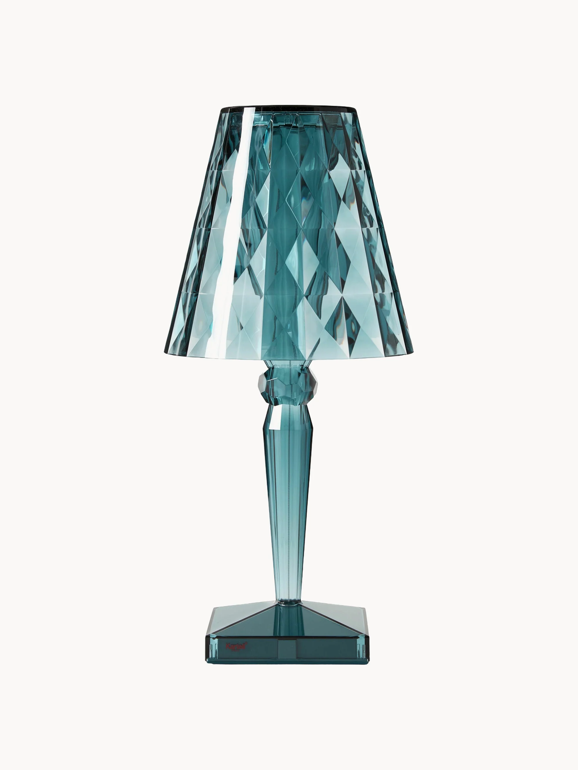 Mobiele dimbare LED-tafellamp Big Battery, H 37 cm