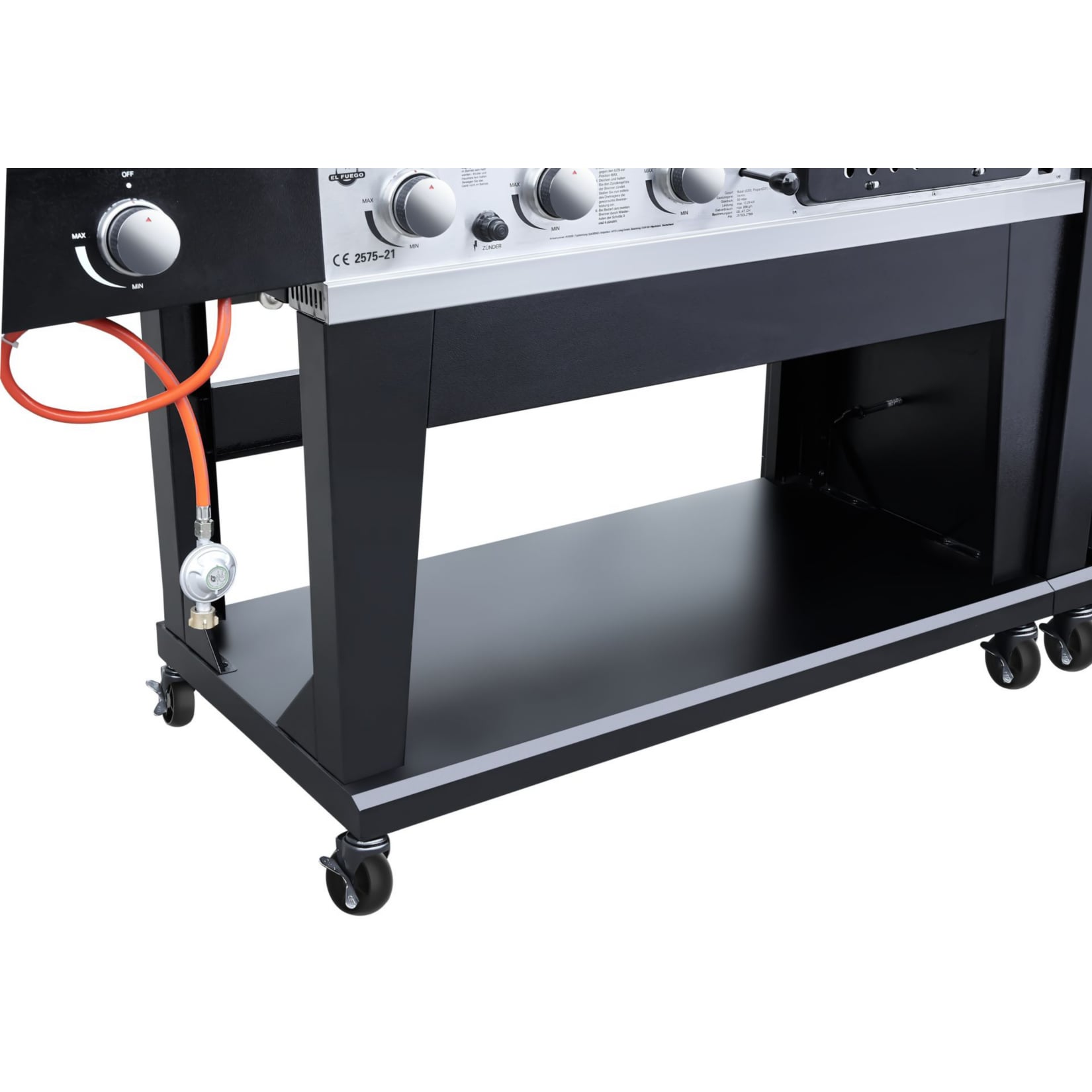 El Fuego® Kombigrill 3-in-1 mit Bierkühler und Zapfanlage