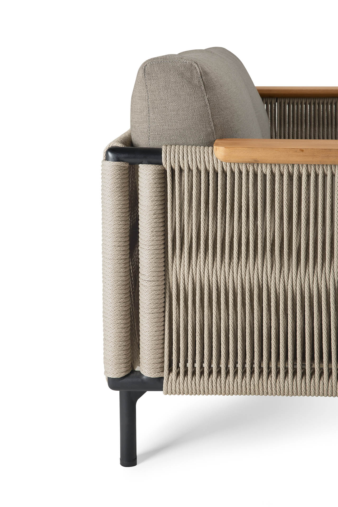 Ethnicraft - Outdoor - Corbey bank 2 seat - silt