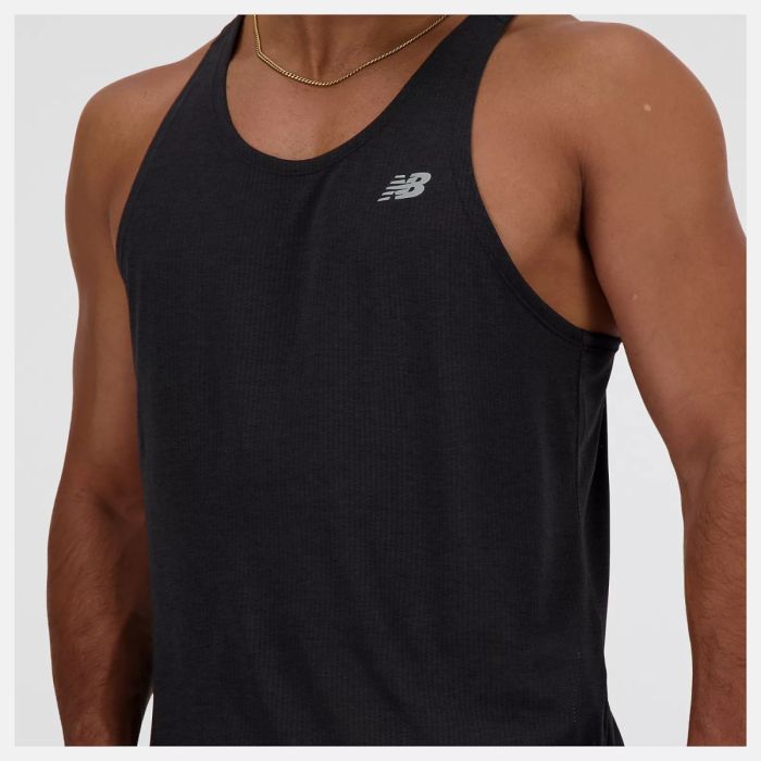 New Balance Herre Singletter Athletics Run Singlet Sort