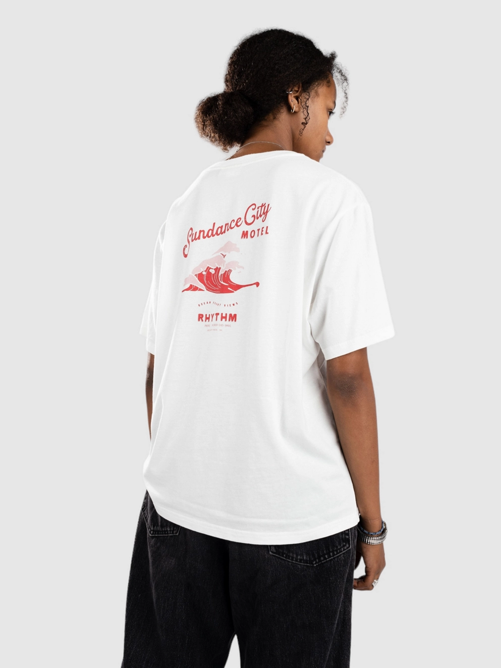 Rhythm Motel Oversized T-Shirt vintage white