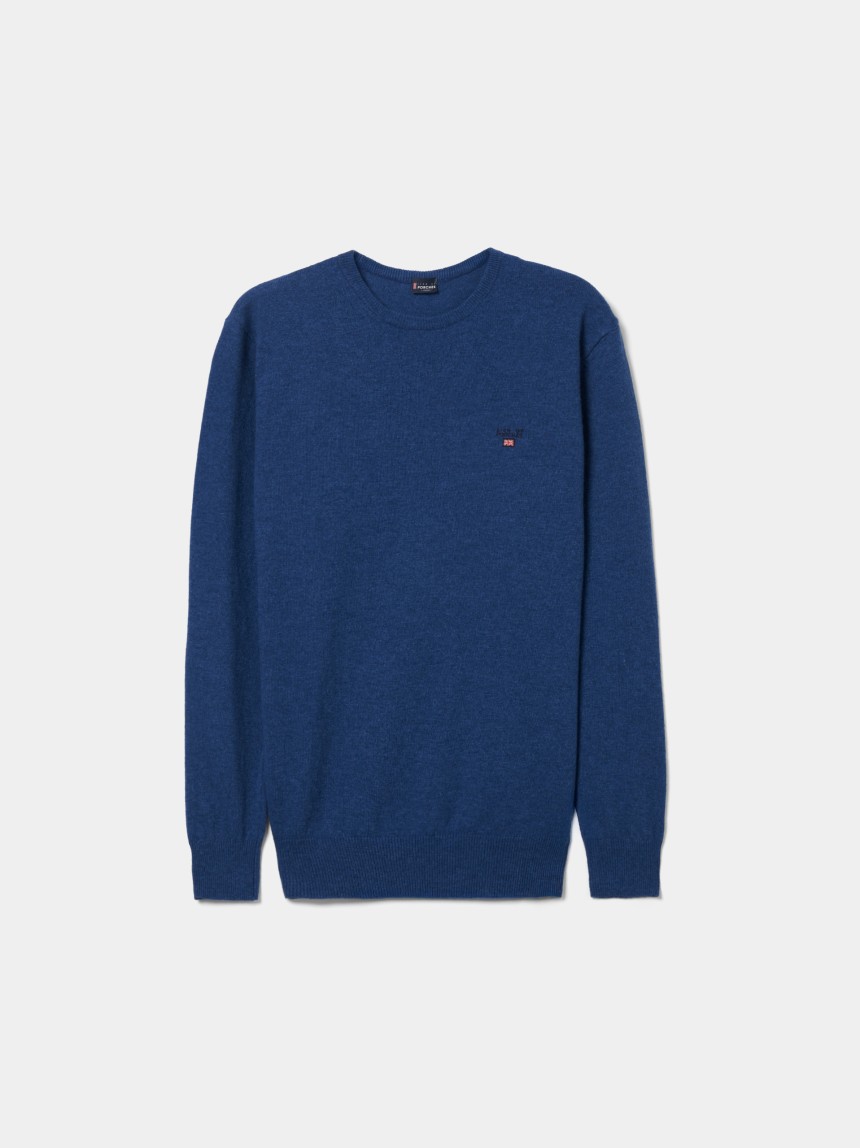 Pullover decote redondo