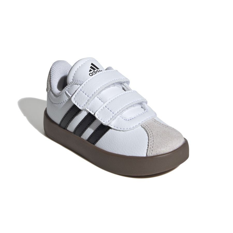 adidas Chaussures VL Court 3.0 - Blanc/Noir Enfant