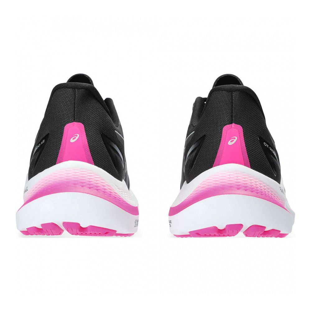 Asics GT-2000 12 LITE-SHOW - Chaussures running Femme black/pure silver