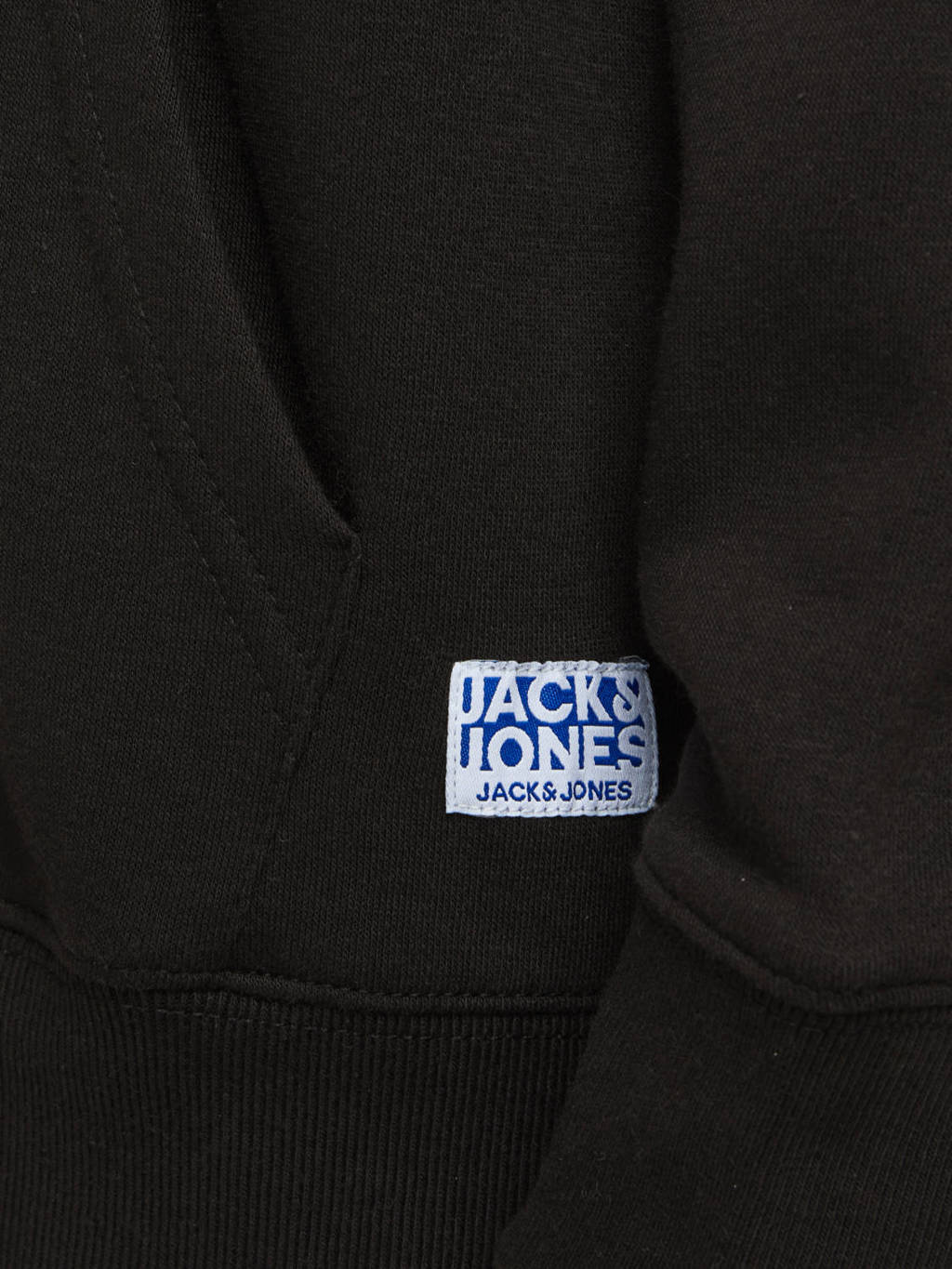JACK & JONES hoodie JJESOFT zwart