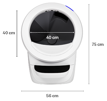 Whisker - Litter-Robot 4 App styret wifi - Hvid