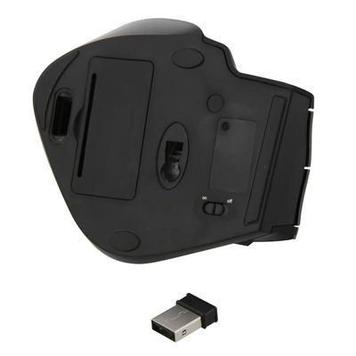 T'nB Ergo Line - souris sans fil ergonomique - noir, argent