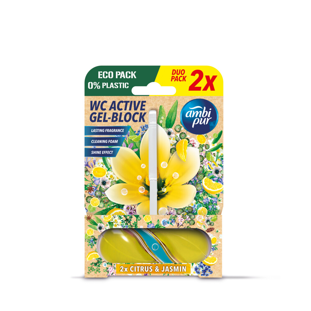 Ambi Pur Toiletblok Citrus & Jasmijn2 stuks