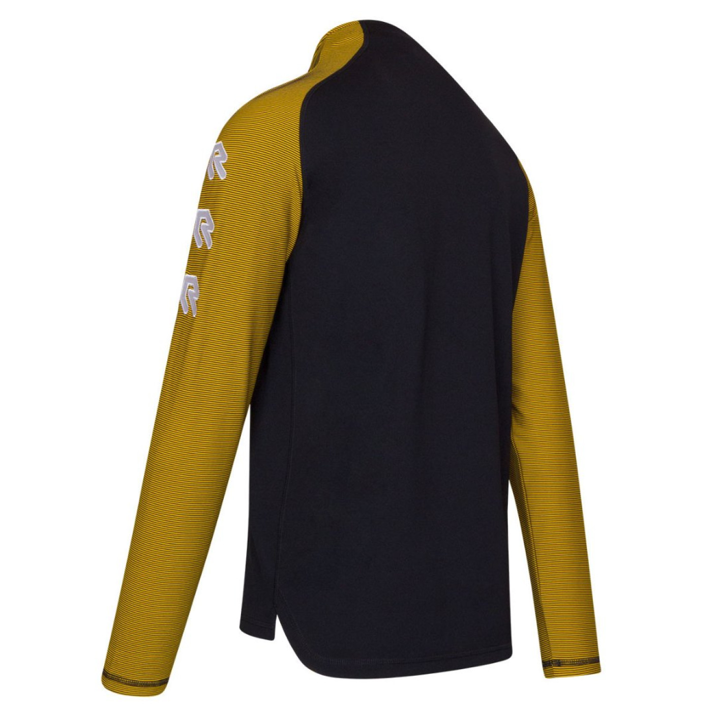 Robey Performance Trainingstrui 1/4-Zip Zwart Geel