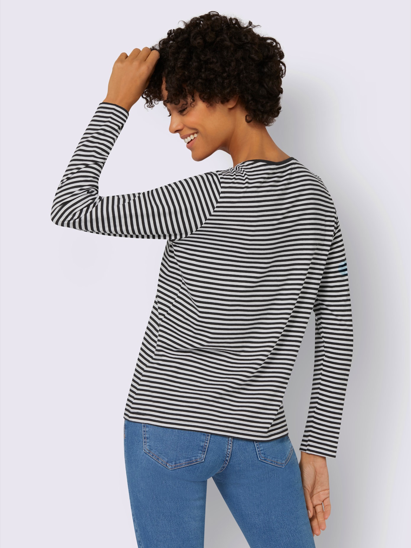 T-shirt détails en qualité lisse