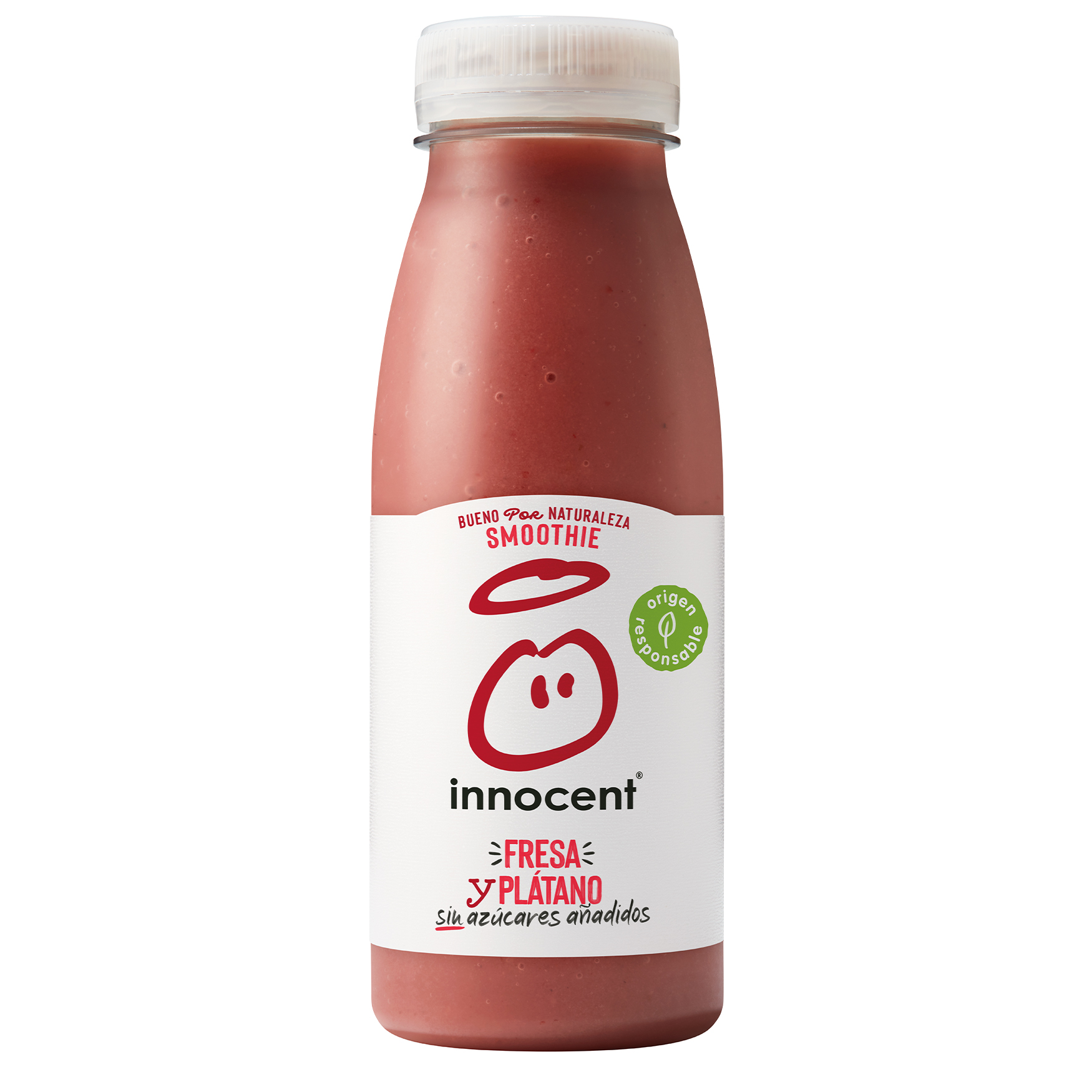 SMOOTHIE INNOCENT MORANGO E BANANA 250ML