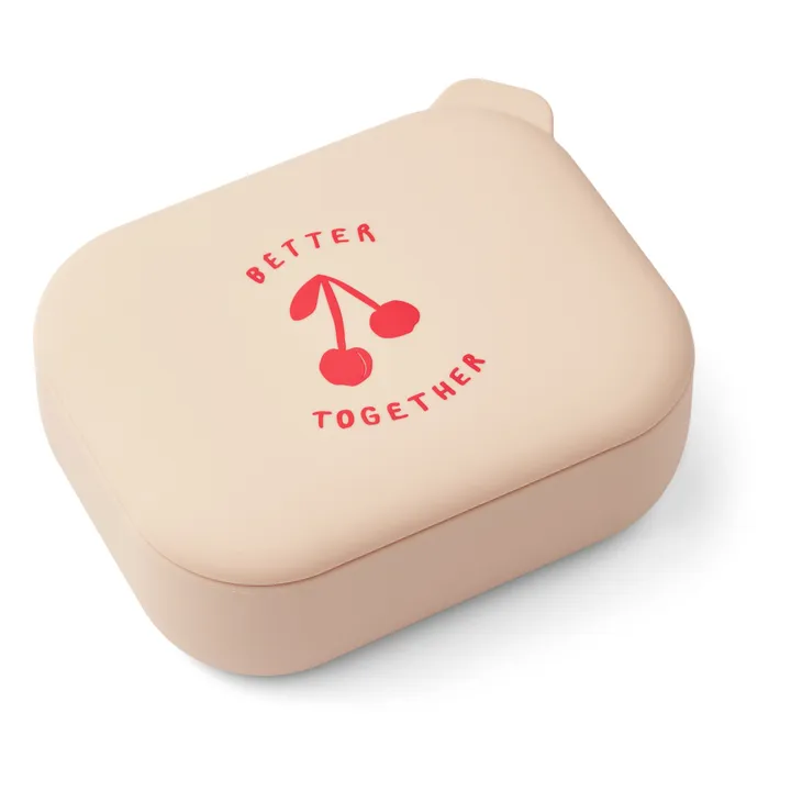 Liewood Lunch-box en silicone Elinda | Better together/Apple blossom