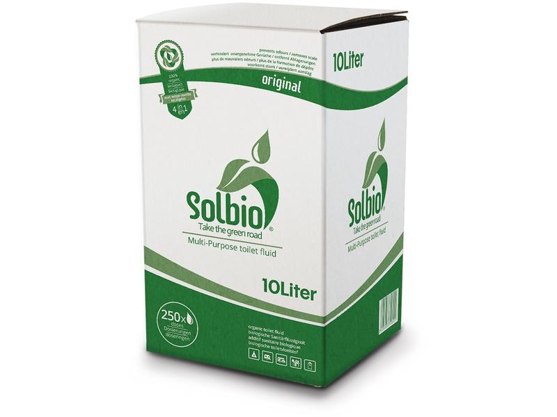 Solbio Toilettenflüssigkeit Original XXL 10 L Toilettenflüssigkeit 250 Dosierungen