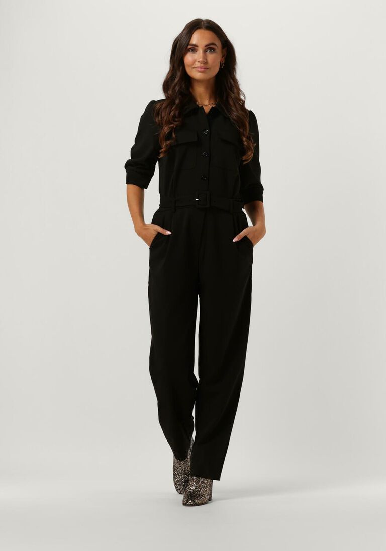 GESTUZ zwarte gestuz jumpsuit joellegz jumpsuit noos