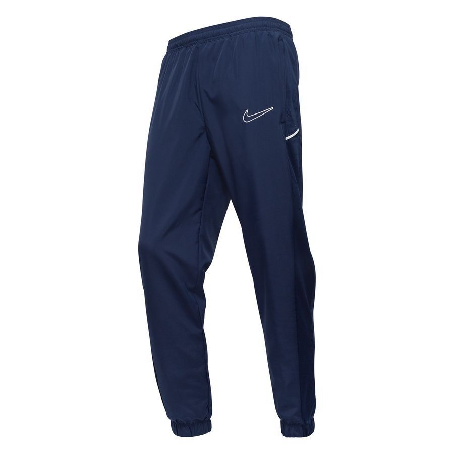 Nike Bas de Survêtement Dri-FIT Academy 25 Woven - Bleu Marine/Blanc