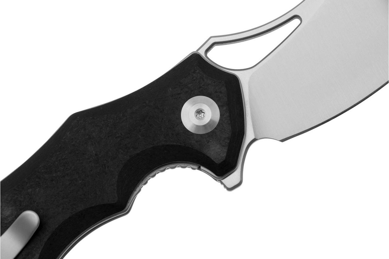 CIVIVI Chiro C23046-3 Satin, Black Shredded G10, zakmes