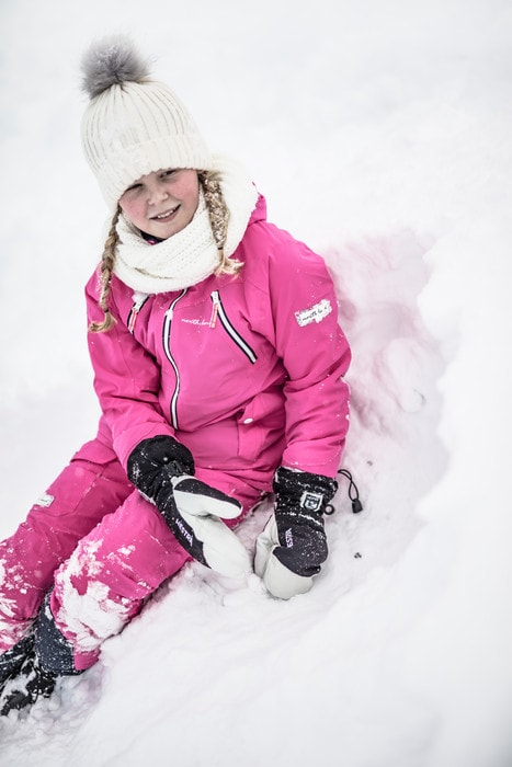 Hestra Army Leather Heli Ski JR Mitt<br>Holder hendene varme HELE dagen!