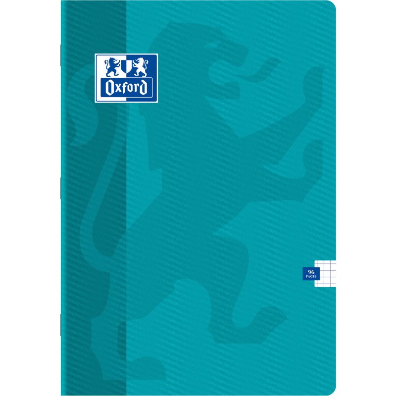 Cahier classique Oxford A4 assorti - 5 x 5 - 96 pages