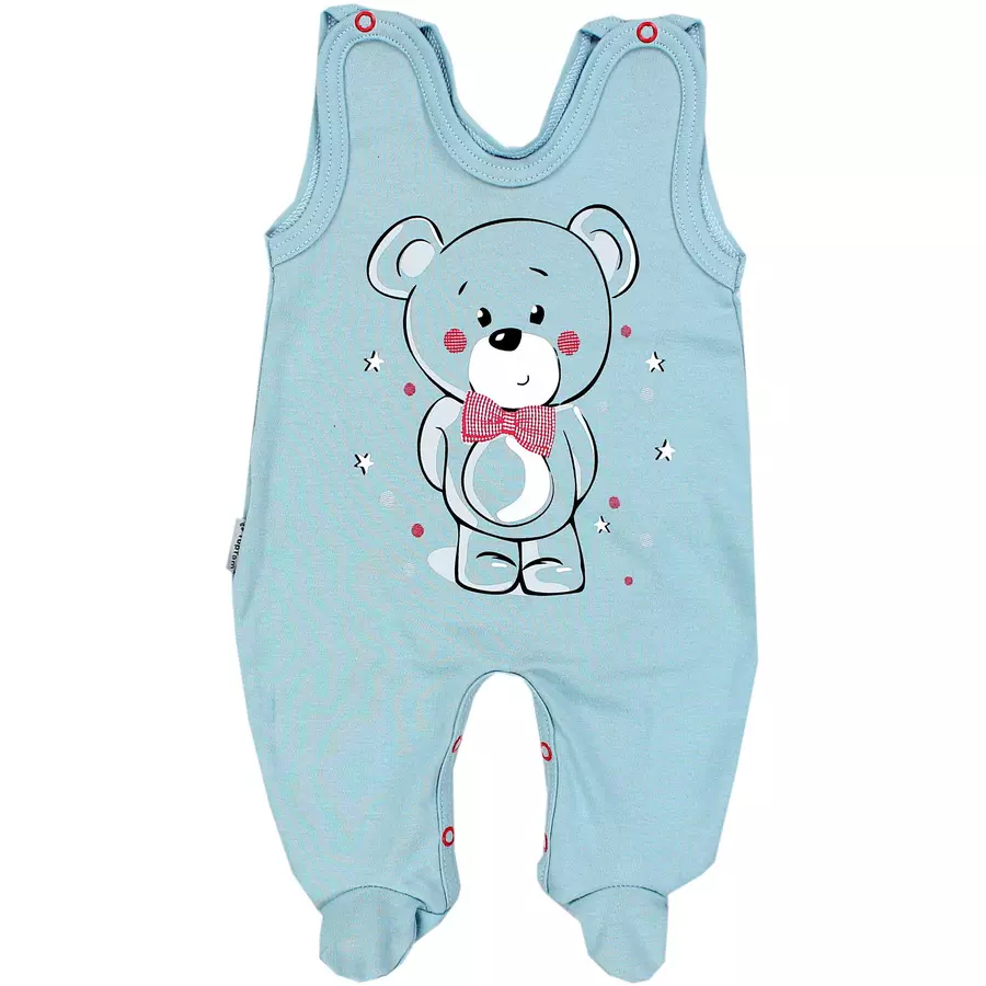 TupTam Baby Strampler mit Aufdruck Spruch 5er Pack beigeblau