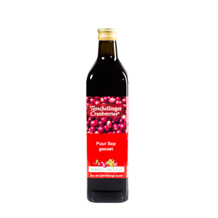 Terschellinger Cranberries Cranberrysap Eko Gezoet 750ML