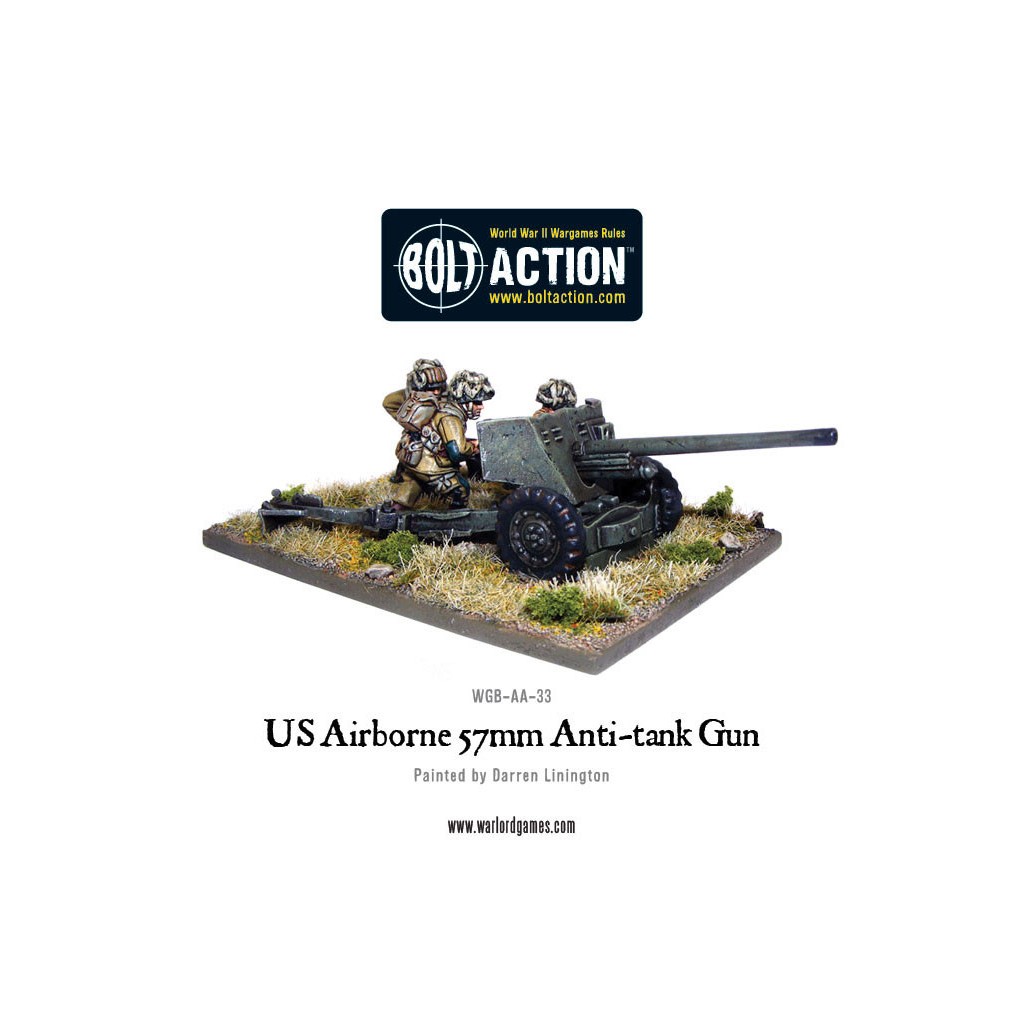 Bolt Action - US - Airborne 57mm anti-tank gun